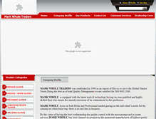 Tablet Screenshot of markwhole.com